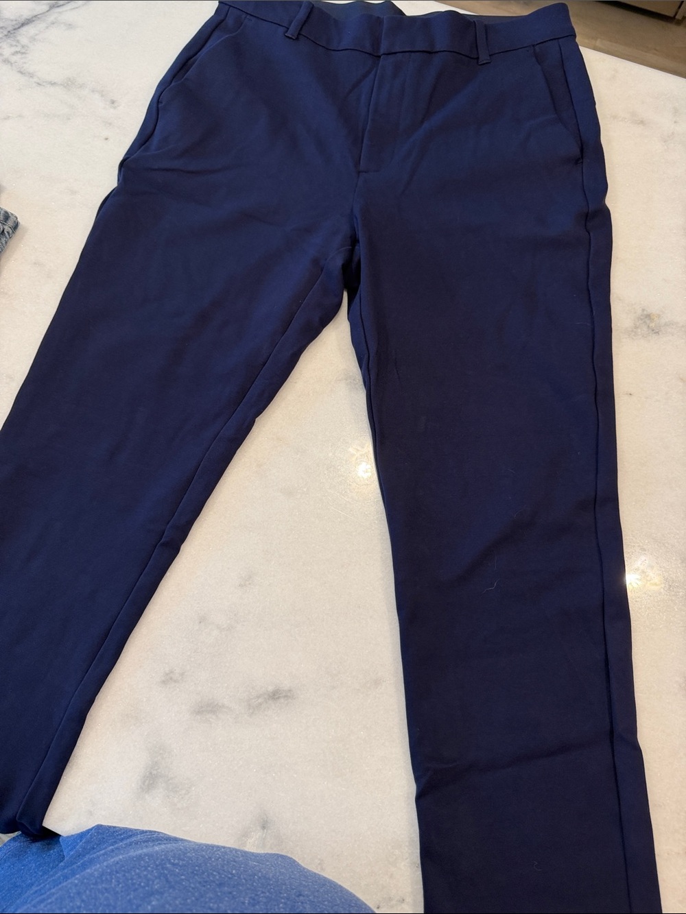 GAP Navy Straight-Leg Women's Pants